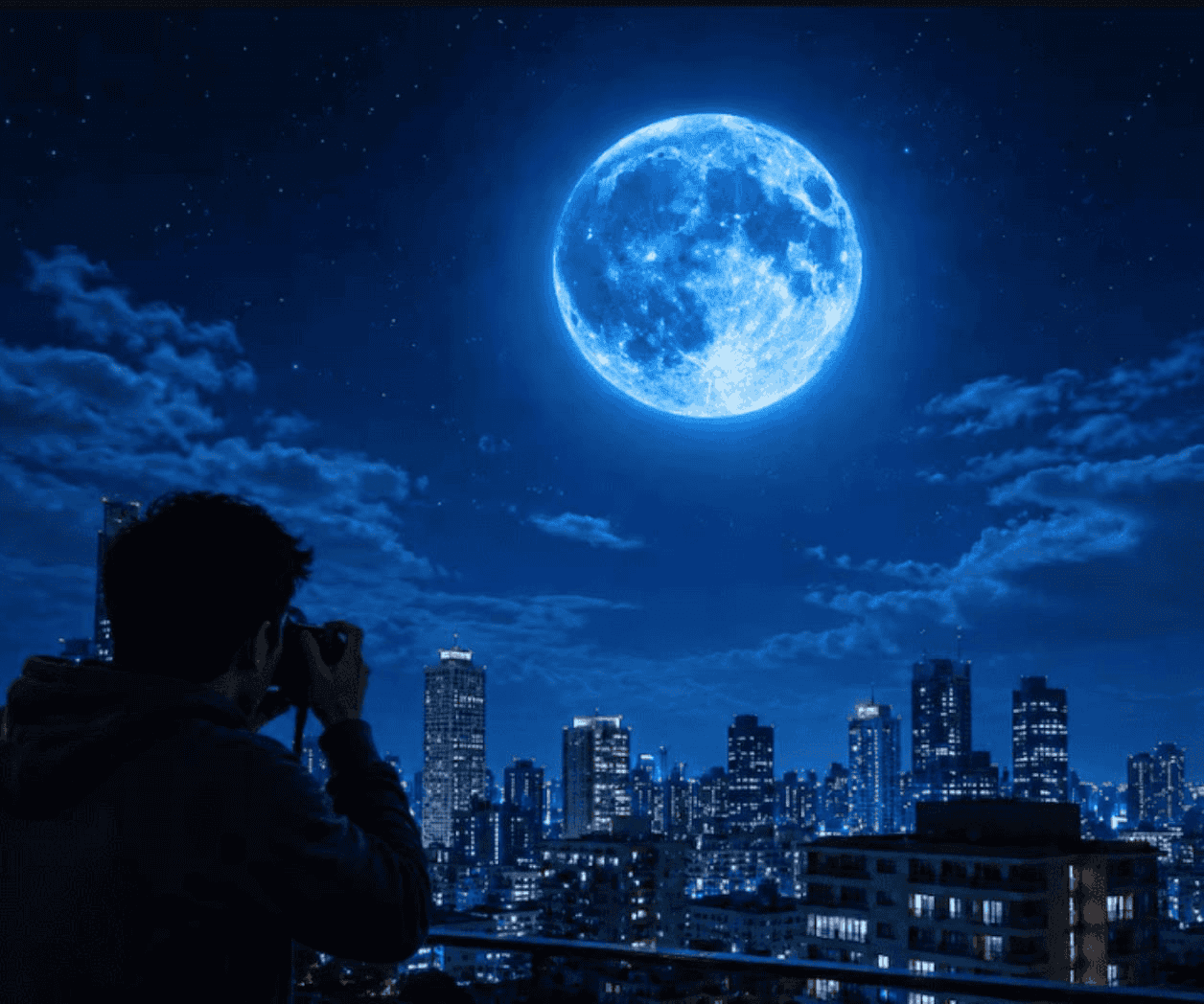 Luna Azul: ¿cómo fotografiar la segunda Luna llena de mayo?