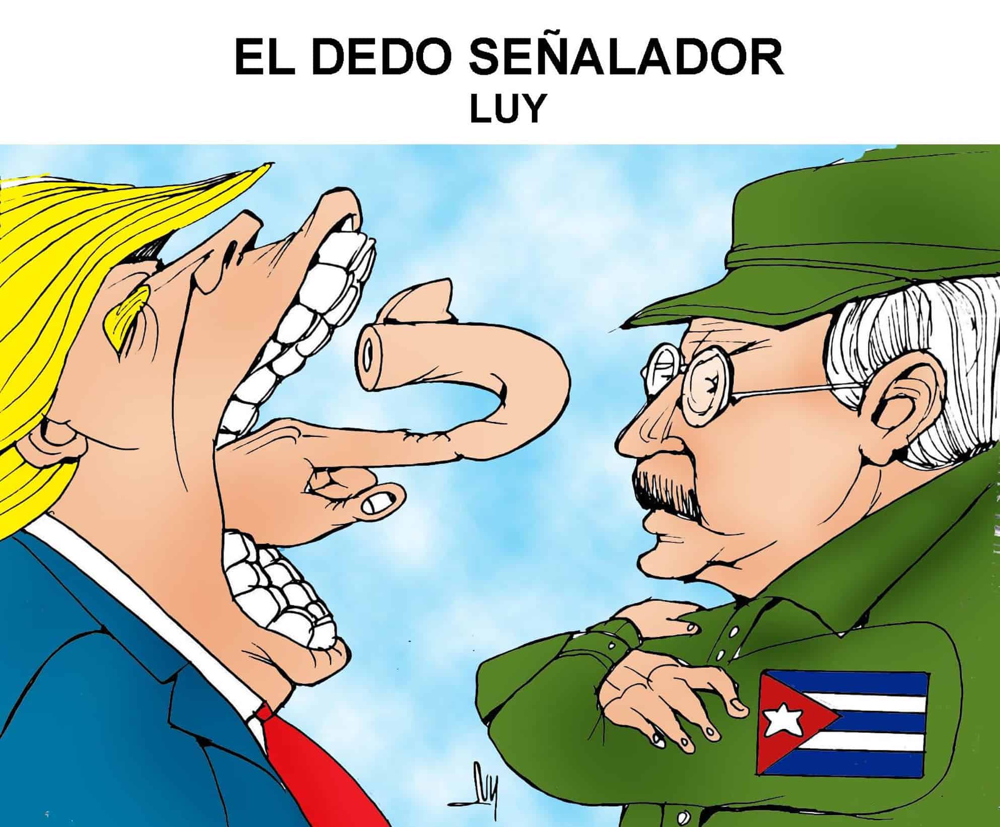 El dedo señalador