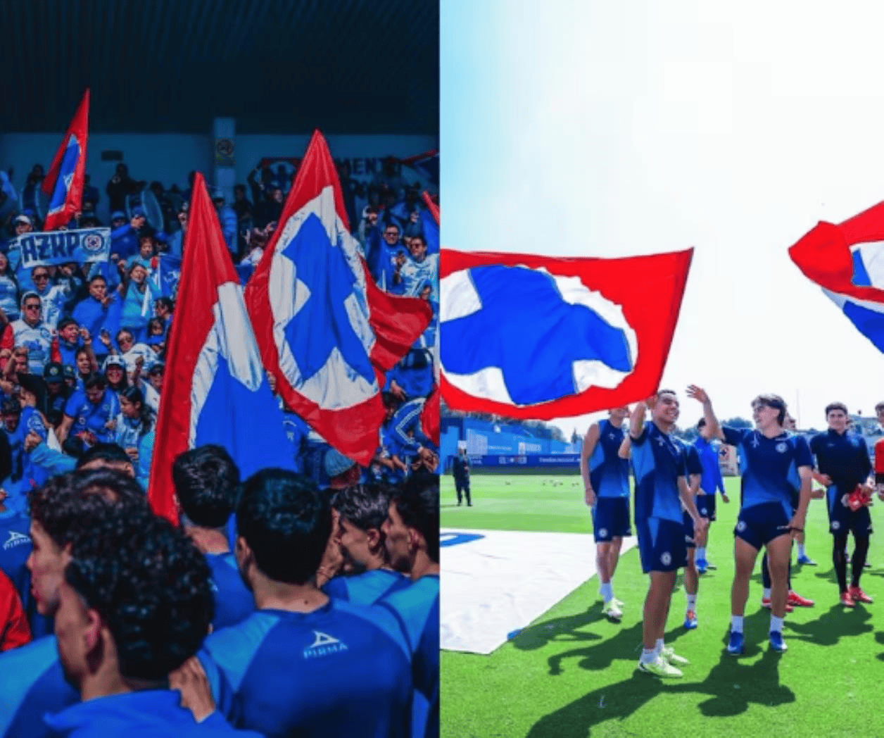 Afición celeste acudió a La Noria de cara a la gran final ante Pumas