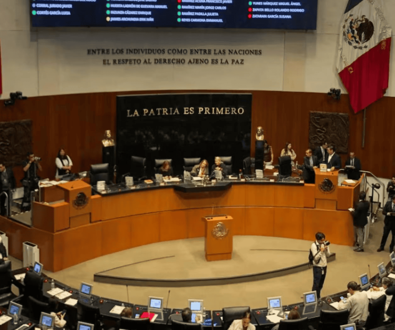 Senado analiza reforma de financiamiento a partidos locales