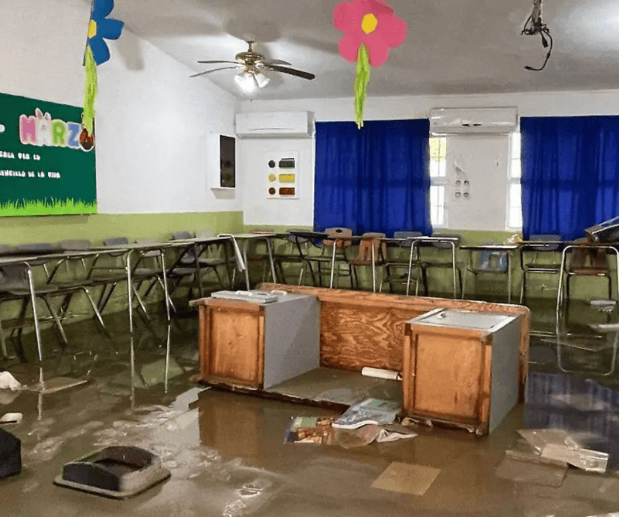 Destinan 43 mdp para escuelas dañadas en Reynosa