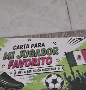 ¿Te imaginas escribirle a tu jugador favorito lo que siempre has querido decirle?