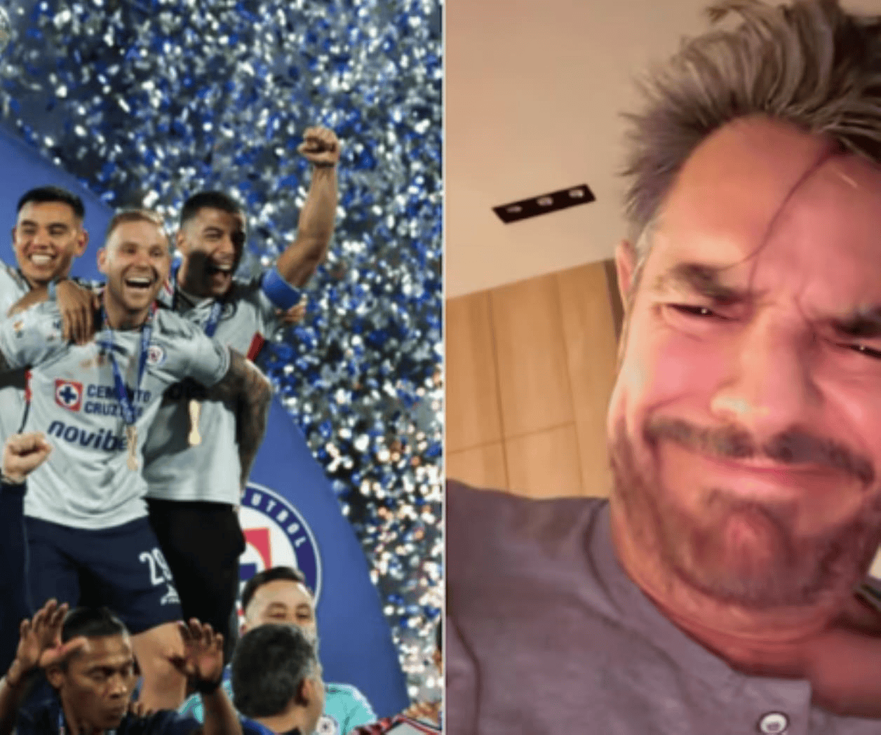 Eugenio Derbez y los famosos que celebran campeonato de Cruz Azul