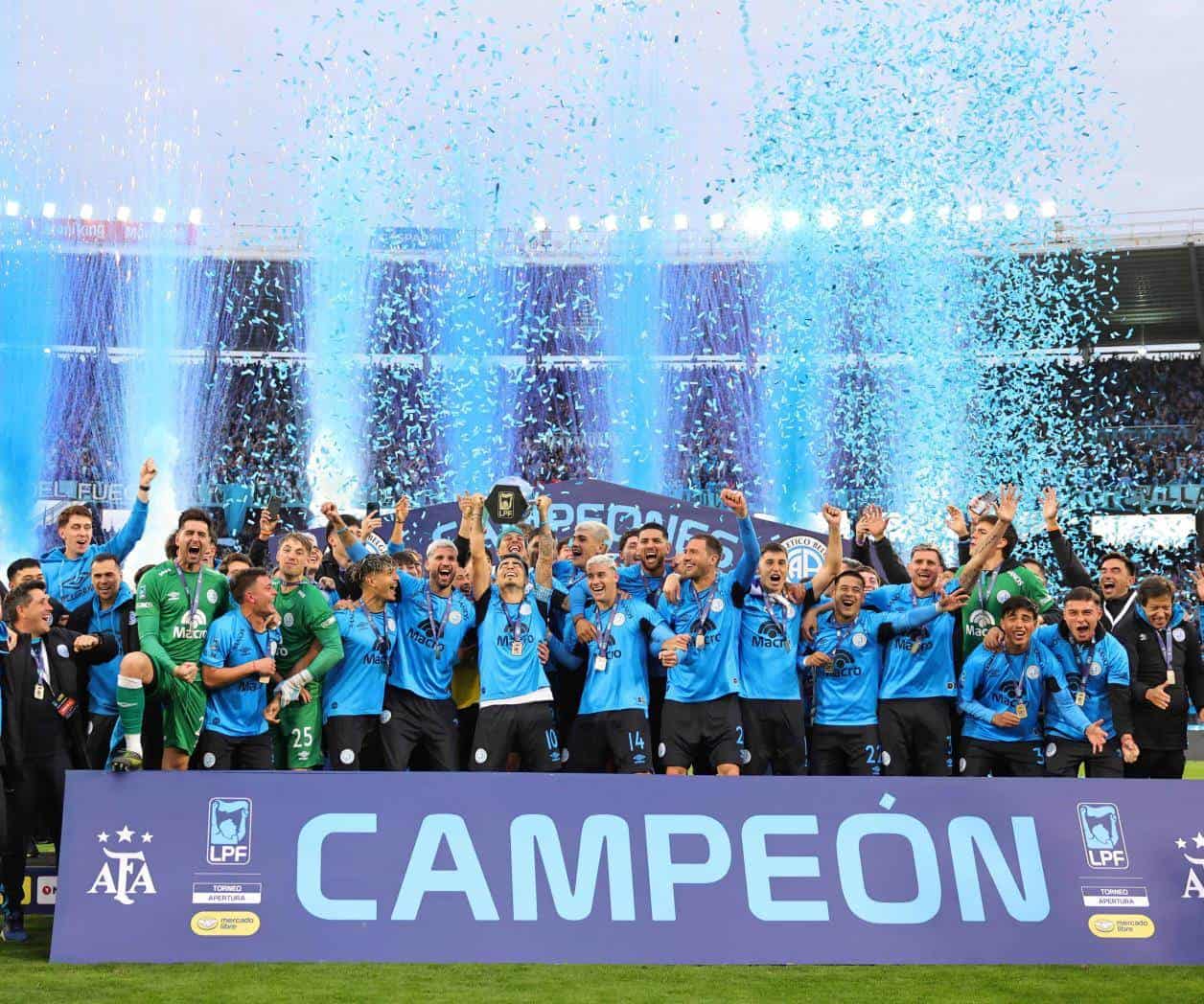 Belgrano campeón de Argentina; vence  3-2 al River Plate