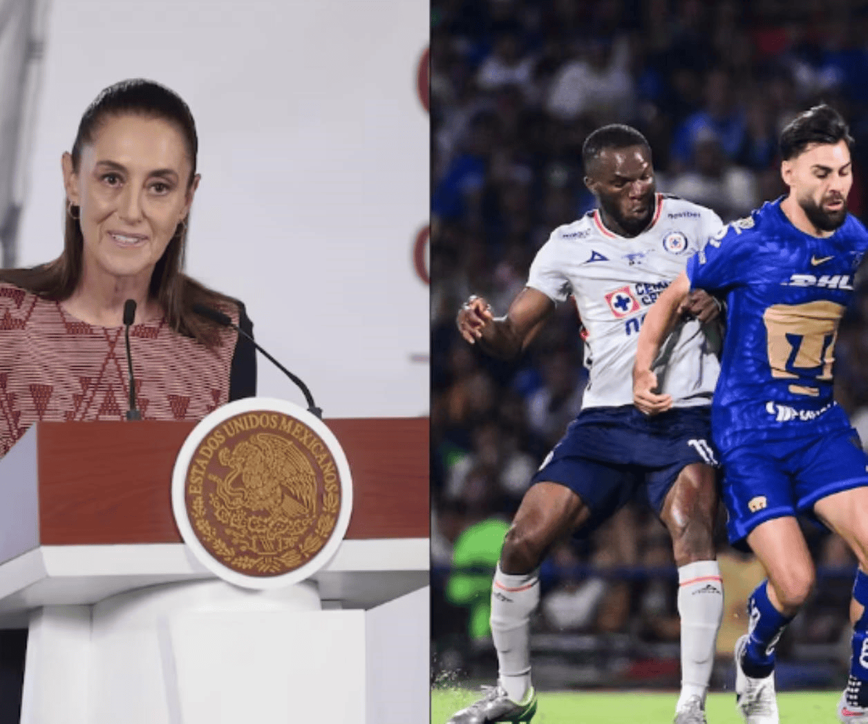 Claudia Sheinbaum felicita a Cruz Azul por la décima