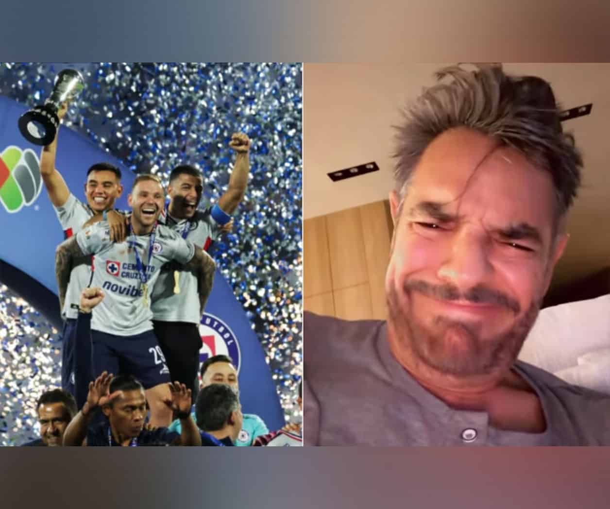 Famosos celebran  triunfo de Cruz Azul
