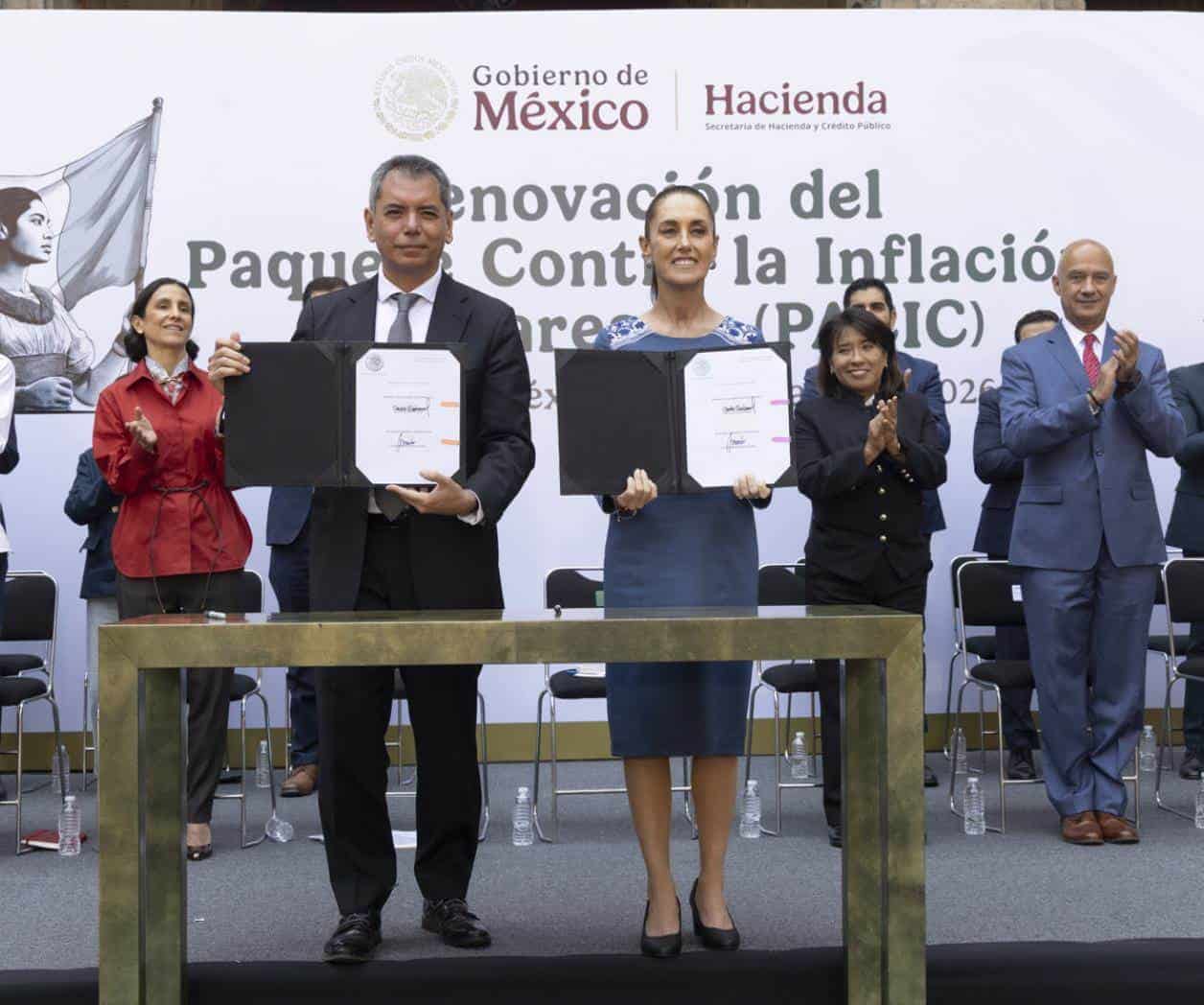 Renuevan el PACIC; canasta básica se mantiene en 910 pesos