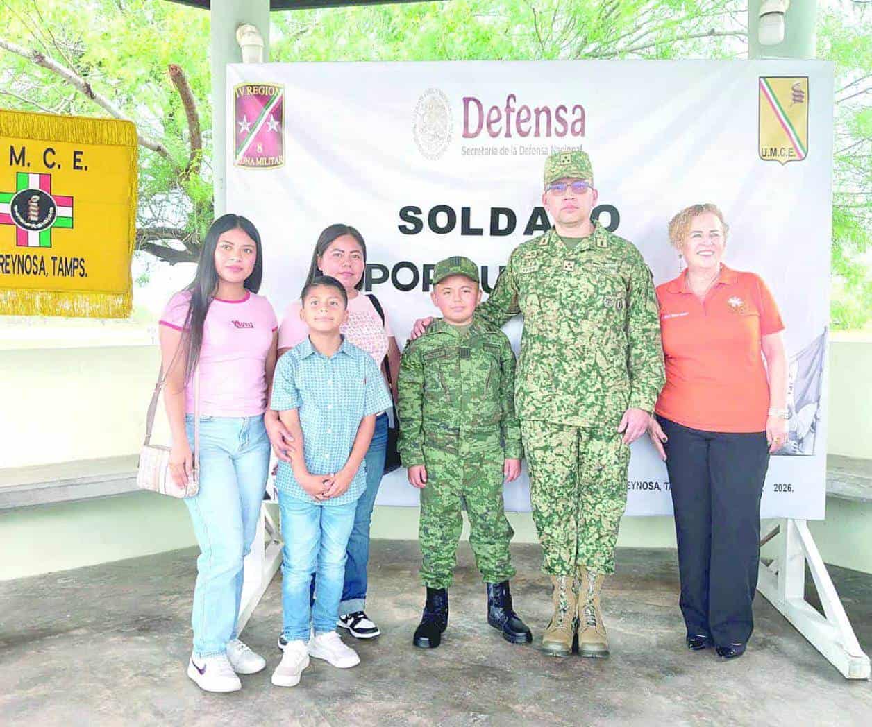 Pequeño guerrero vive  su misión más especial