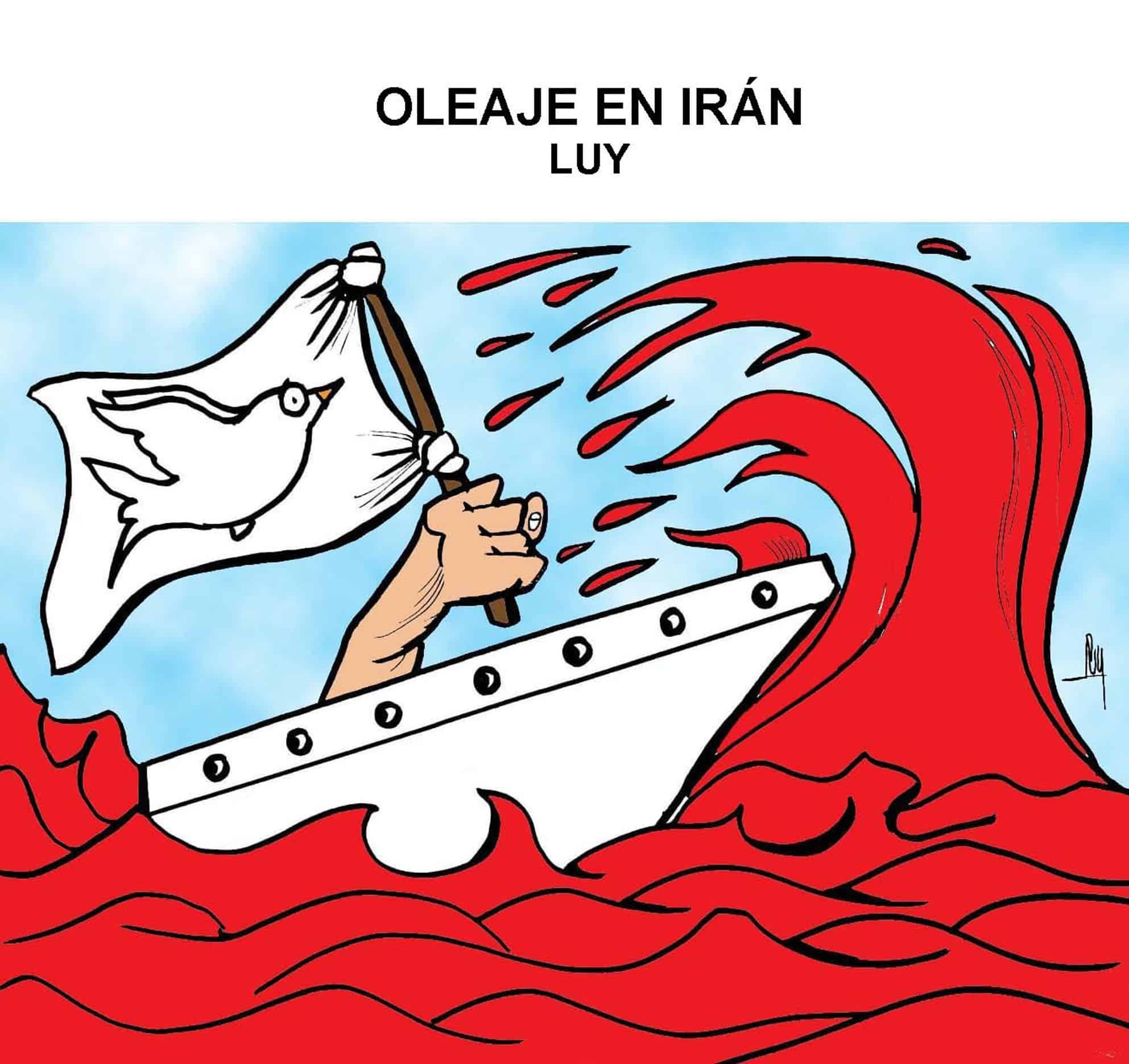 Oleaje en irán Oleaje en irán