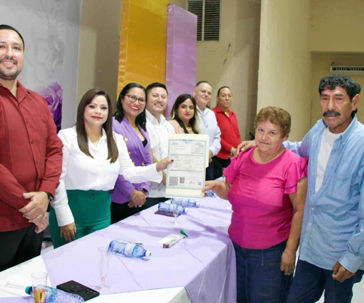 Unen sus vidas 58 parejas: Matrimonios Colectivos