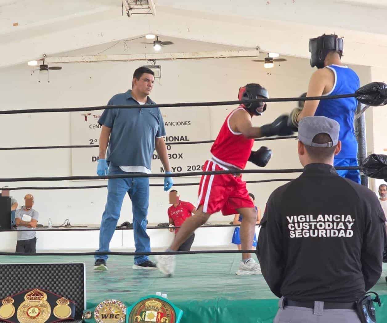 Internos del CEDES destacan en Concurso Nacional de Boxeo
