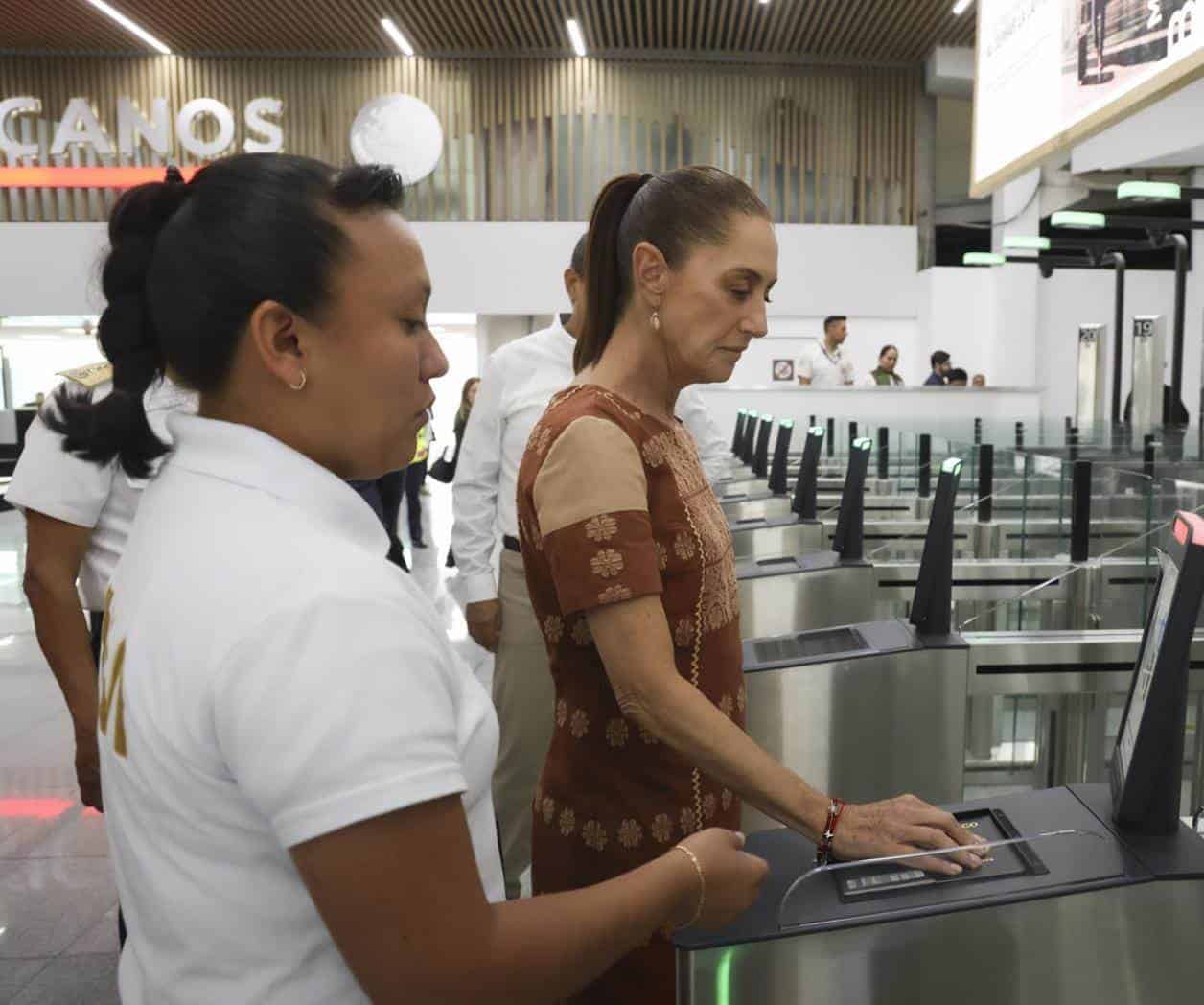 Inaugura Sheinbaum remodelación del AICM