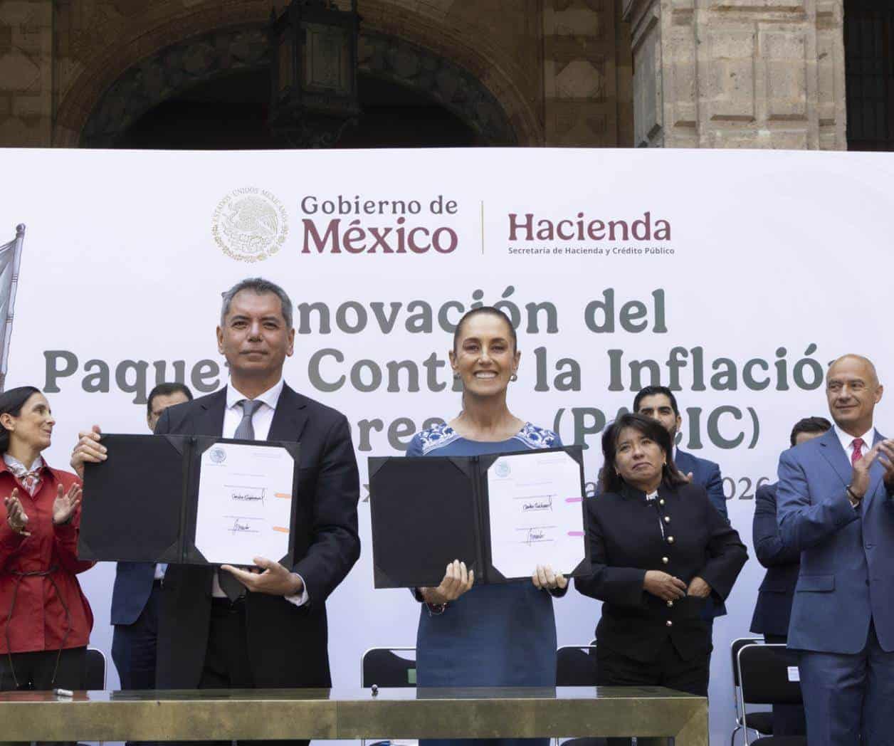 Renuevan acuerdo, mantienen canasta básica en 919 pesos