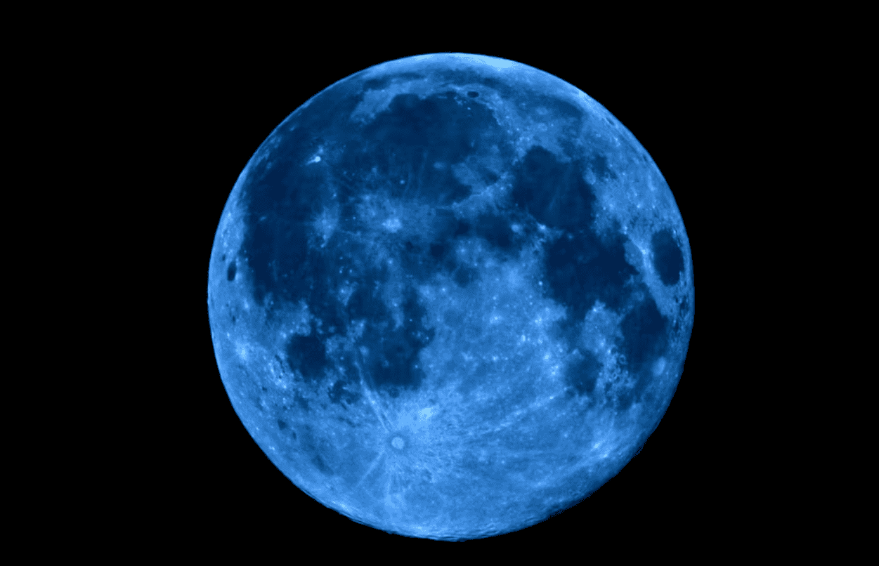La Luna Azul vuelve a aparecer en el cielo mexicano La Luna Azul vuelve a aparecer en el cielo mexicano