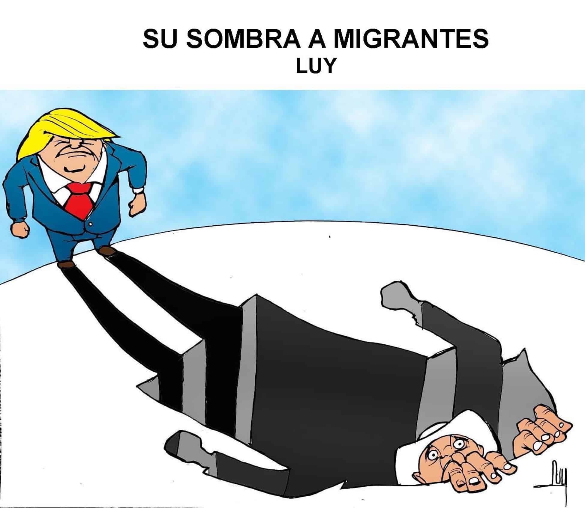 Su sombra a migrantes