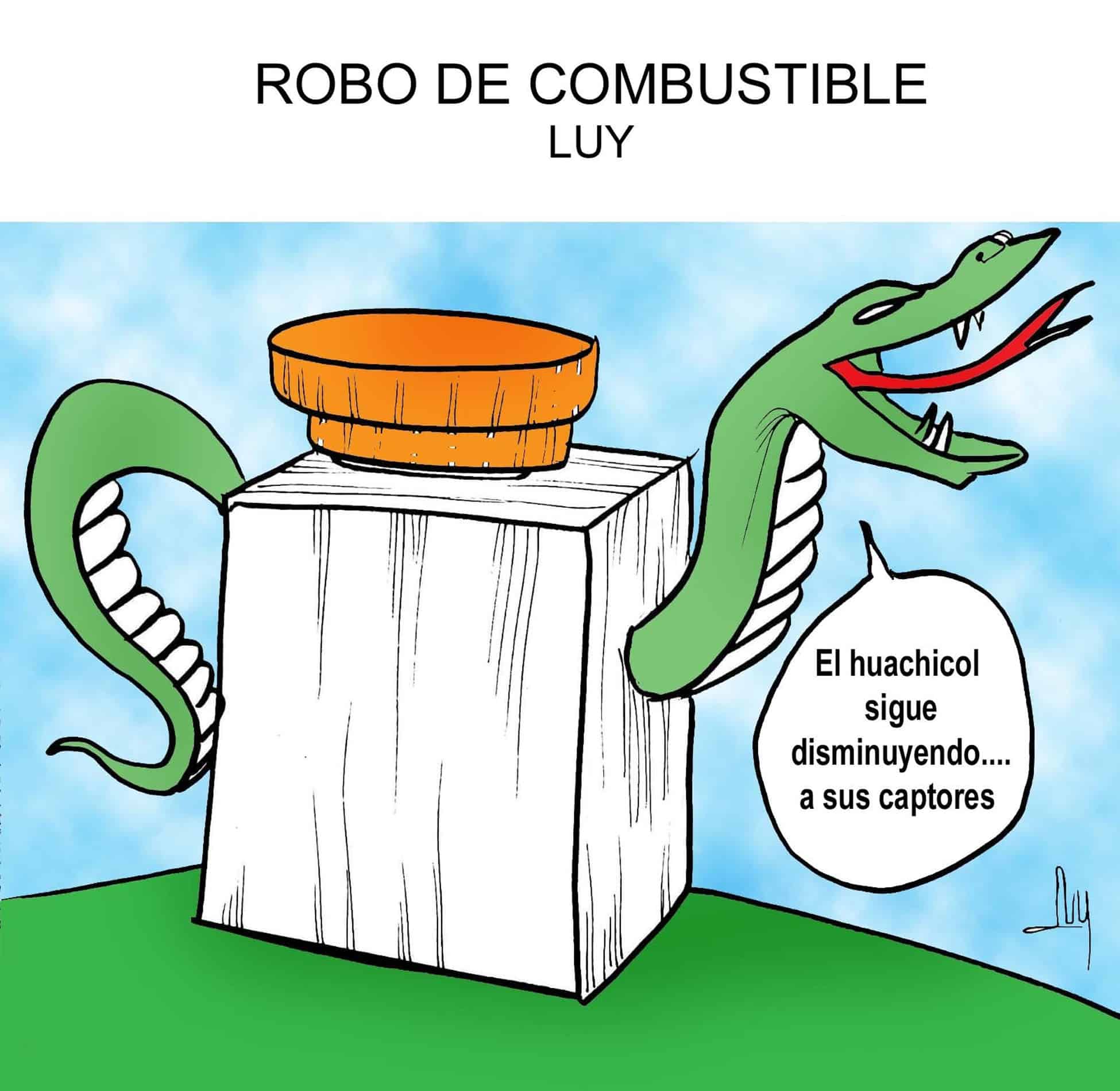 Robo de combustible