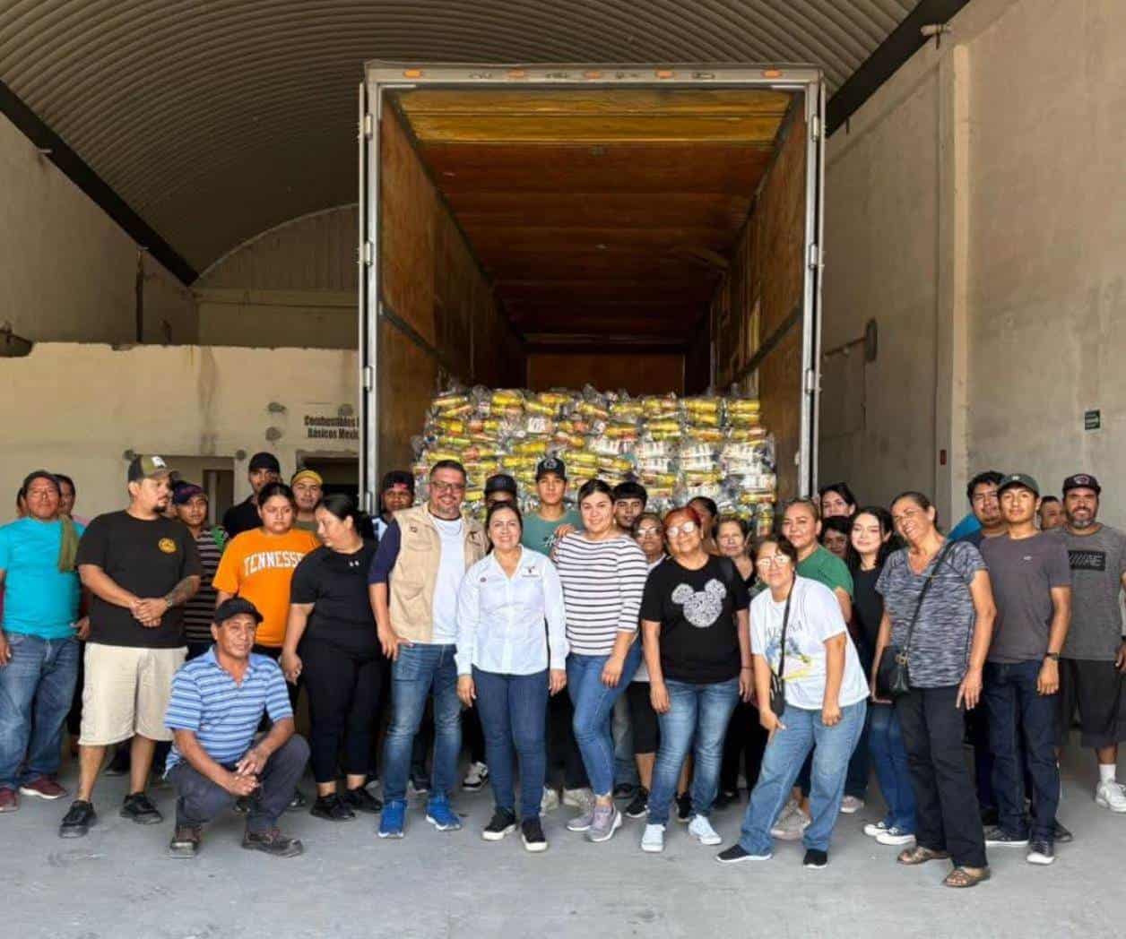 SEBIEN inicia entrega de despensas en Reynosa hoy