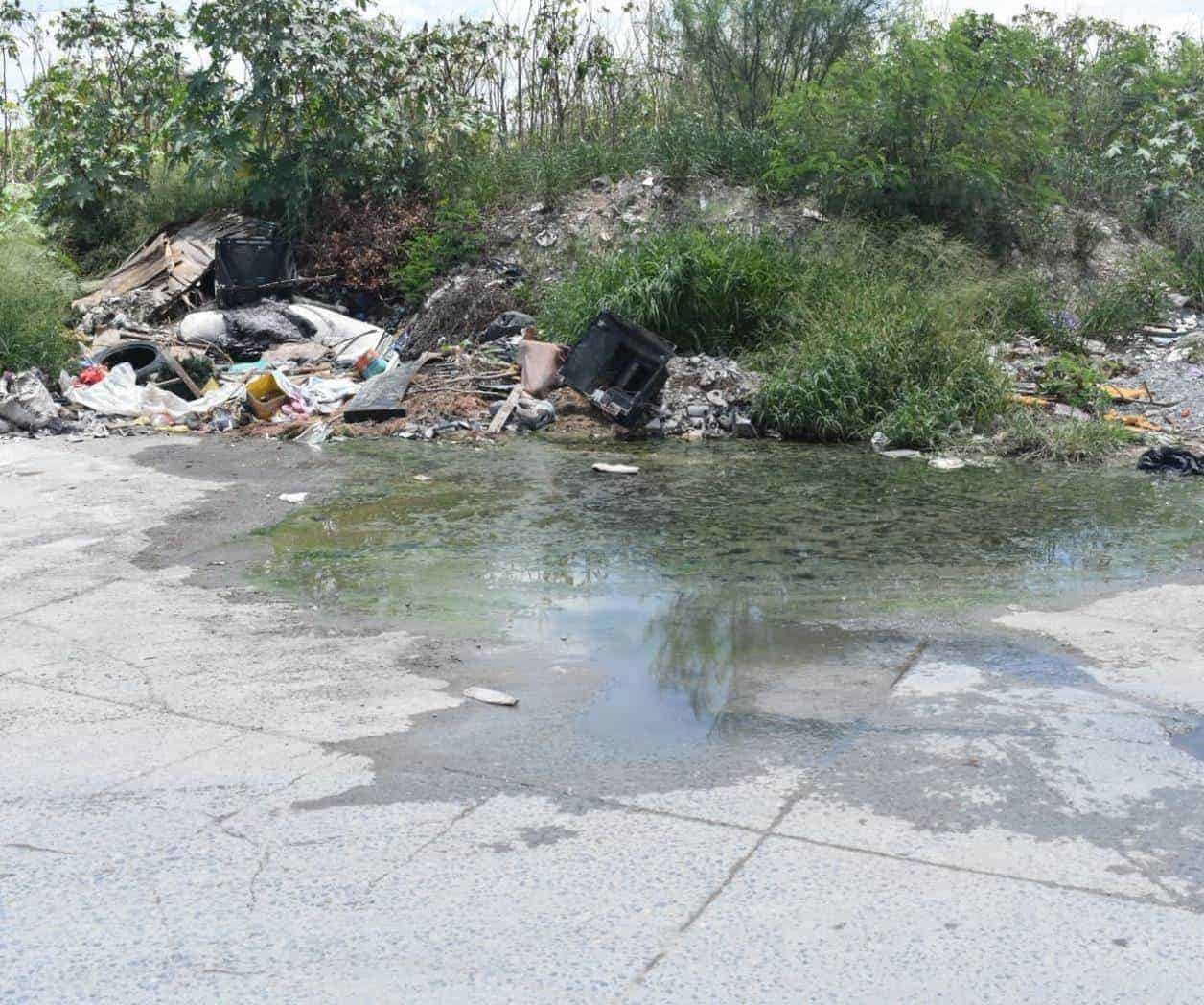 Fuga de aguas negras afecta sector Punta Diamante