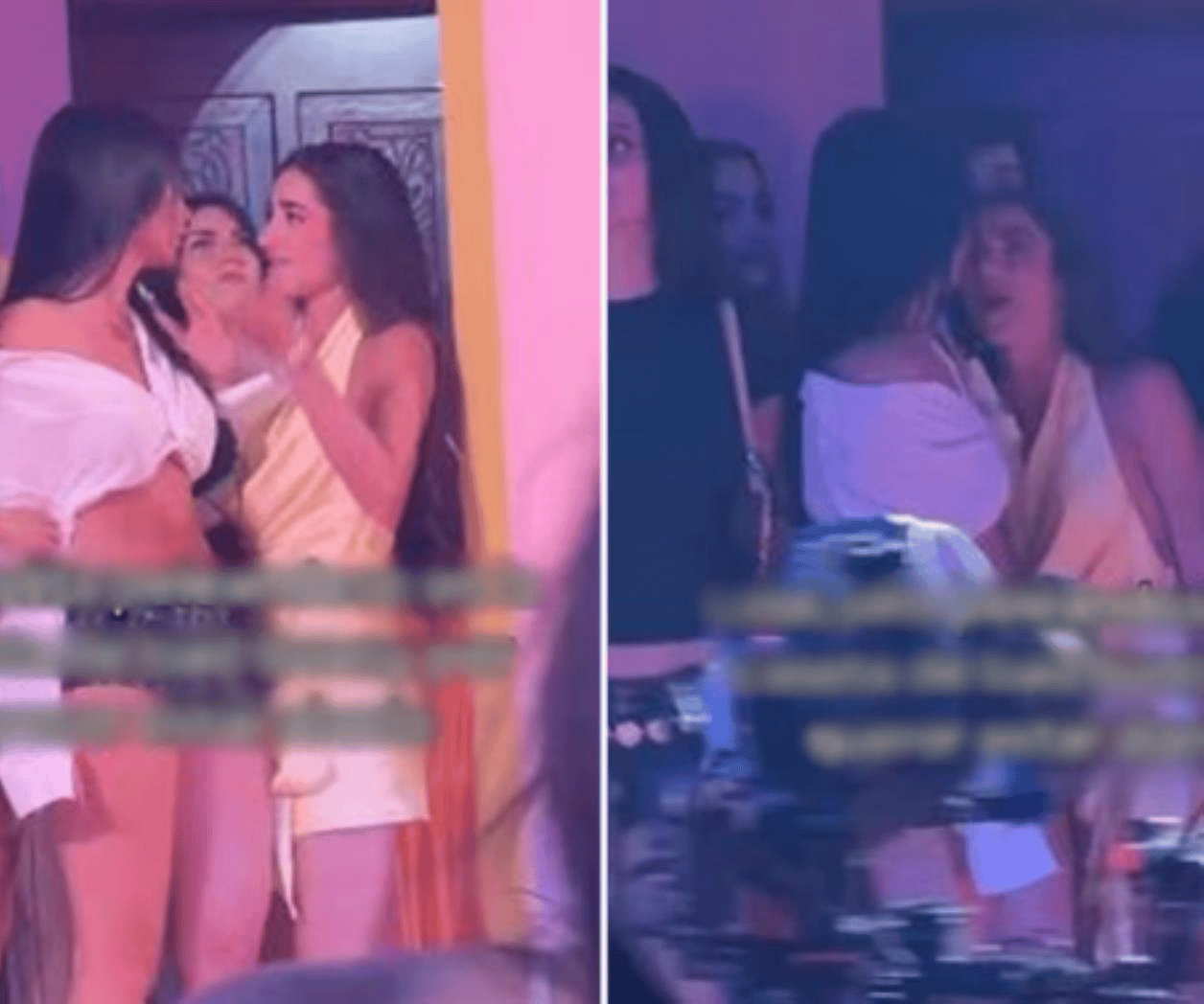Influencers pelean por lugar en La Casita de Bad Bunny