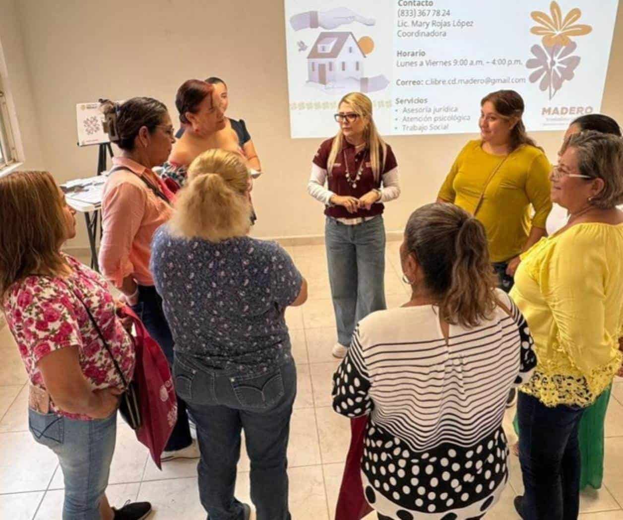 Centros LIBRE brindan apoyo integral a mujeres