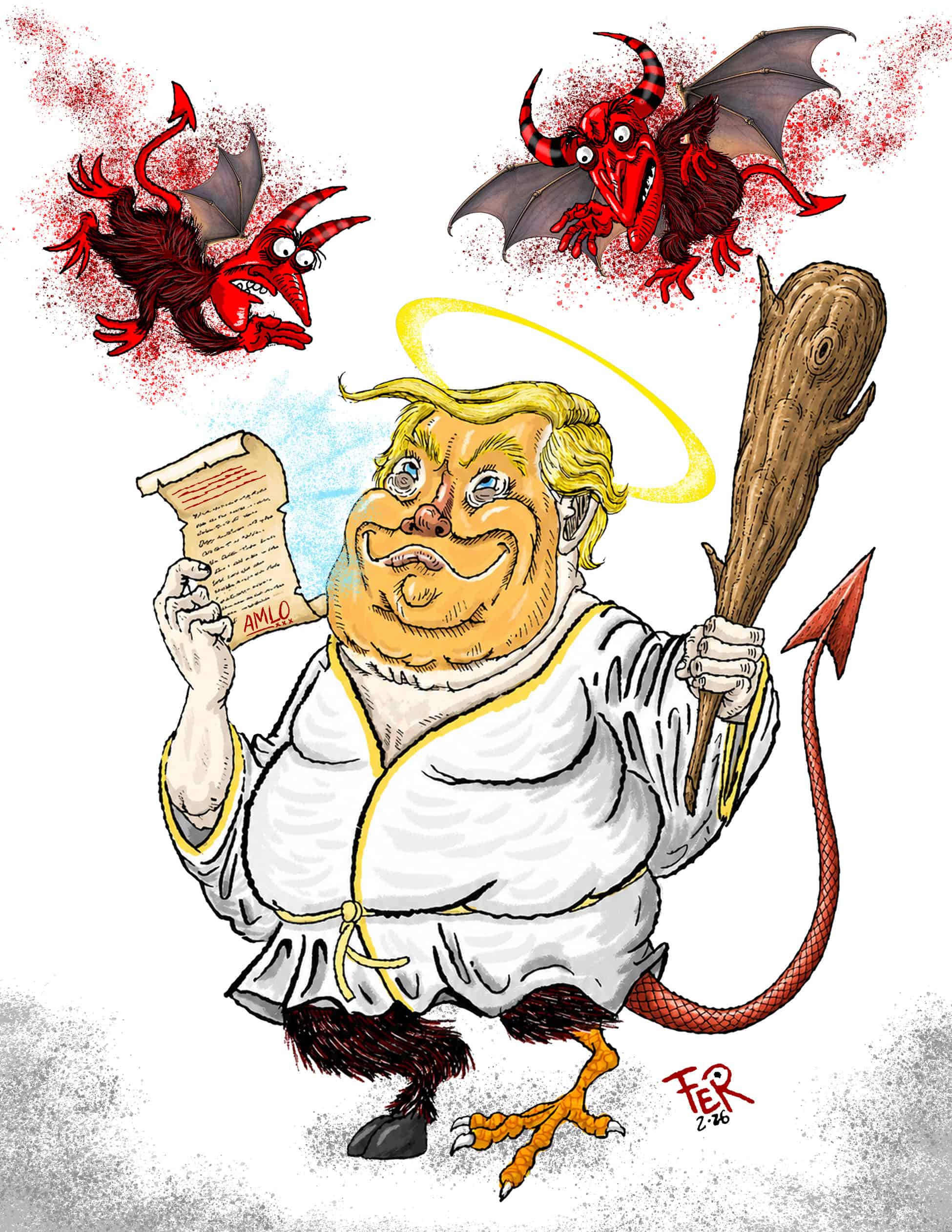 De Francisco a León XIV y de Milei a Thiel y Trump