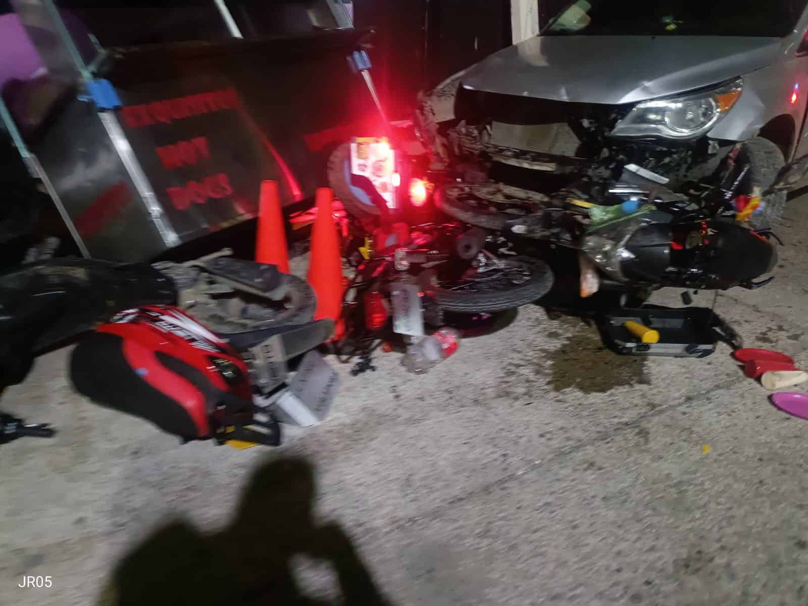 ¡Madrugada de caos!