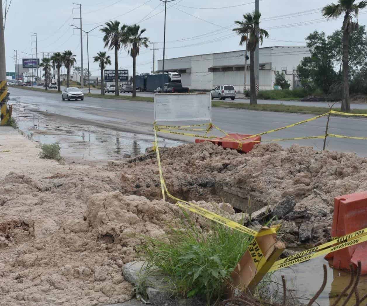 Trabajo inconcluso pone  en riesgo a los vecinos