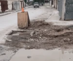 Vecinos de la colonia Pedro J. Méndez denuncian una obra inconclusa