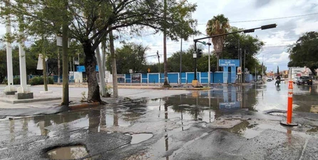 Las lluvias siguen agravando el deterioro de las calles en Reynosa