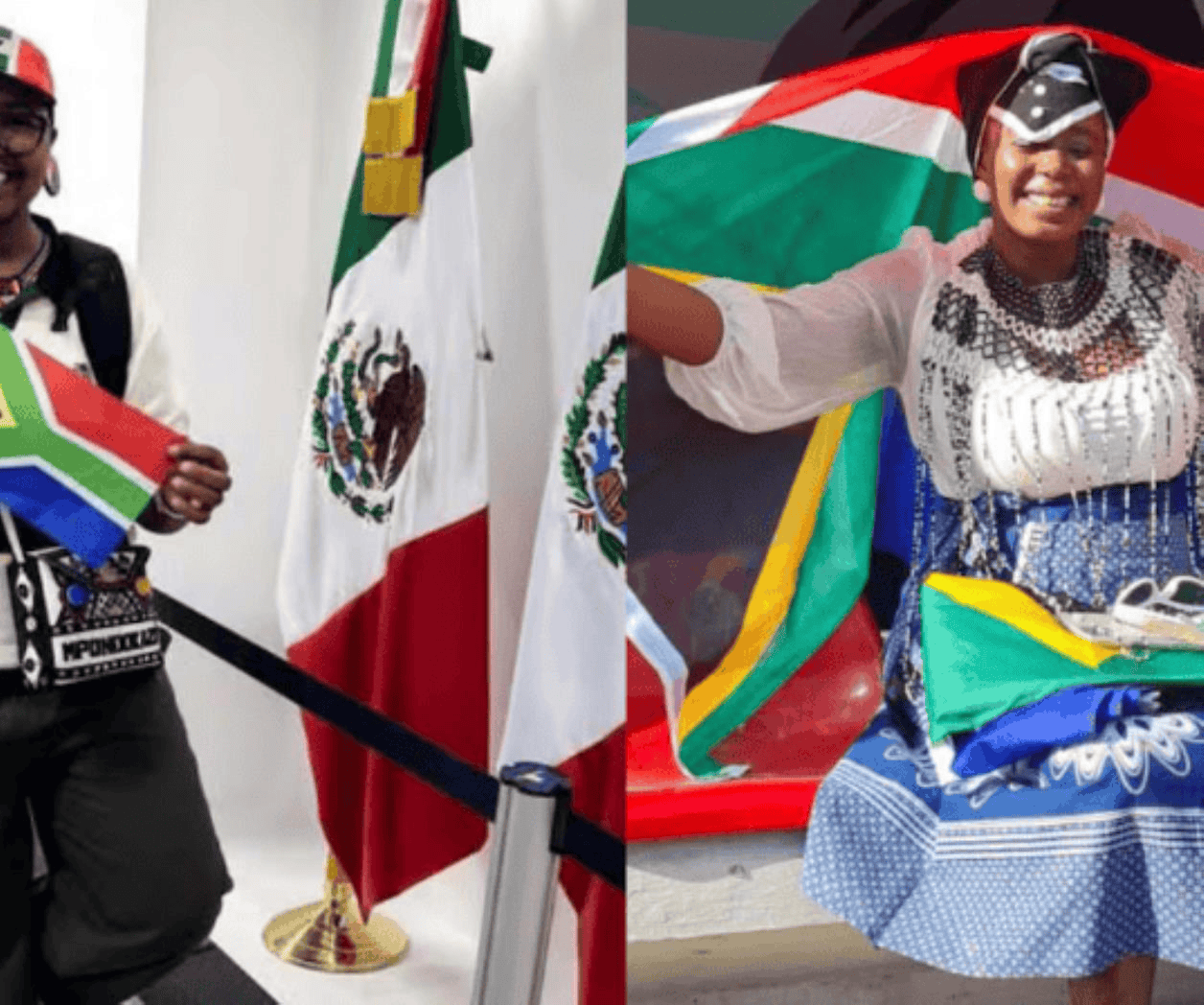 Sudafricanas elogian México: son amables y hospitalarios