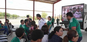 Comparte HPH la pasión mundialista con alumnos