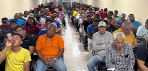 Pocos obreros vieron el inicio del mundial