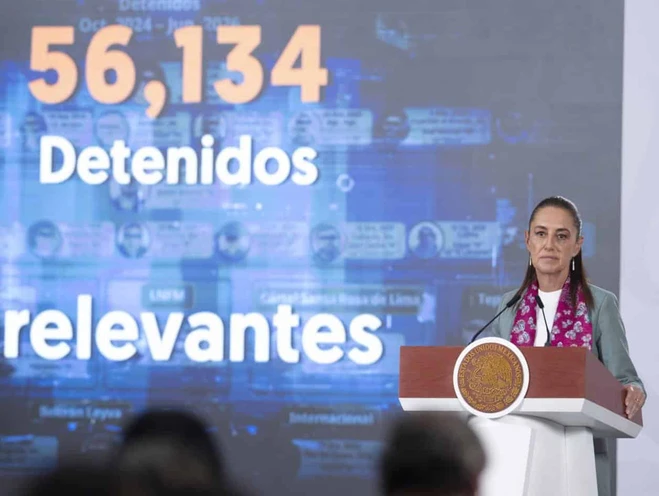 Destacan reducción del 46% en homicidios dolosos en el país