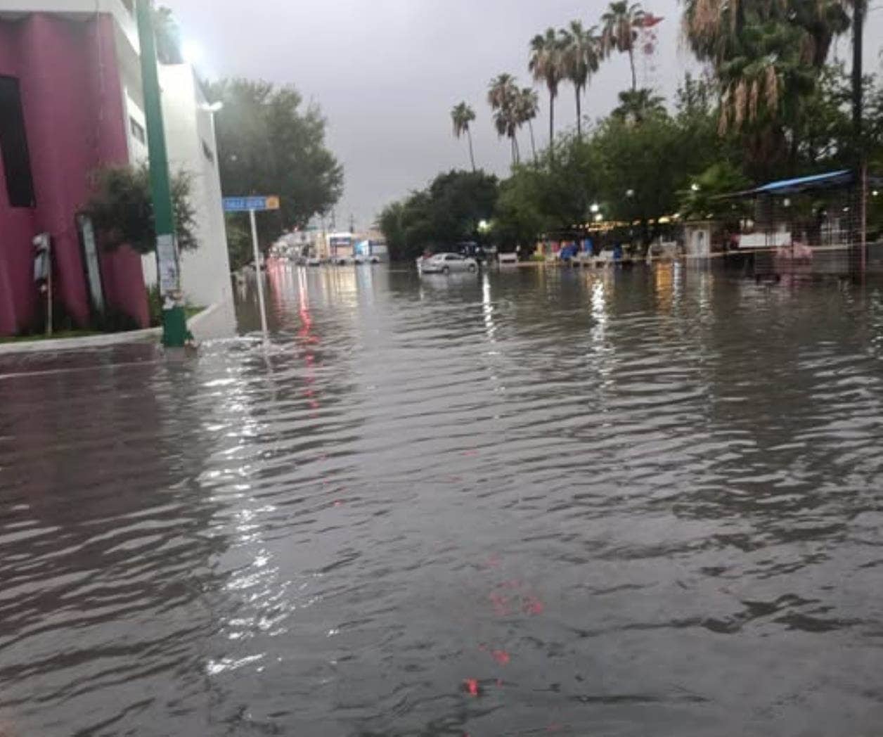 Afectan lluvias a Miguel Alemán