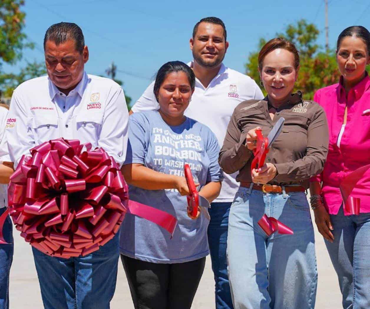 Renuevan vialidades en Los Olivos 1 y 2