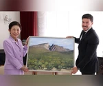 Hisako de Takamado, princesa de Japón, llega a Nuevo León