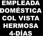 EMPLEADA DOMESTICA, EXPERIENCIA 