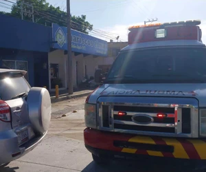  Sufre abuelito golpe de calor en Río Bravo