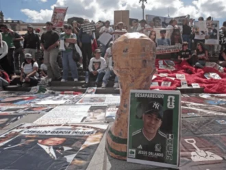 Colectivos de búsqueda se manifiestan en Guadalajara