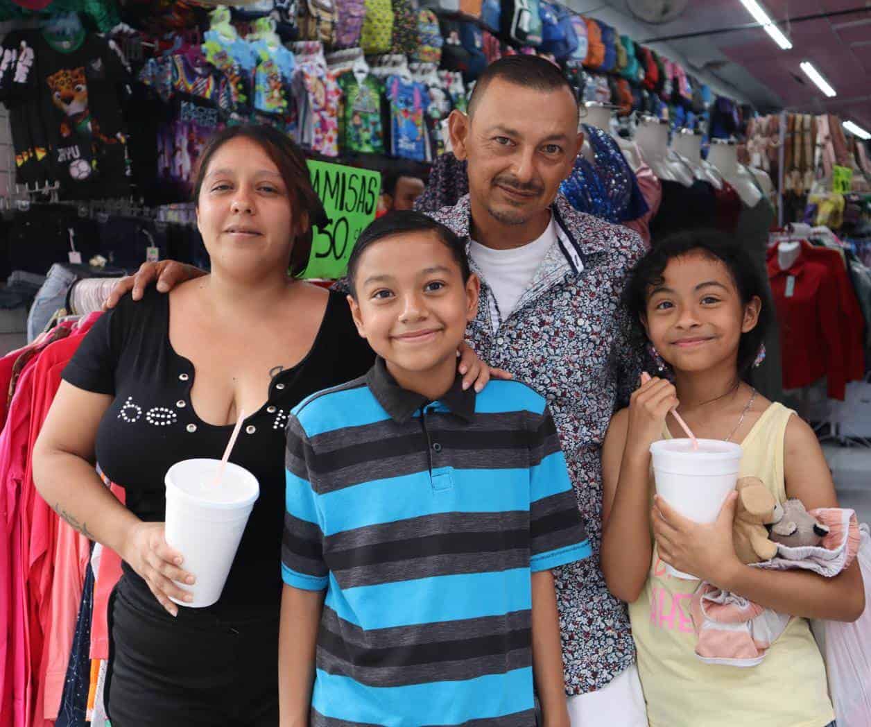 El mejor regalo fue estar entre familia