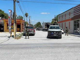 Mantiene Marina cerco policiaco por cateo en Reynosa