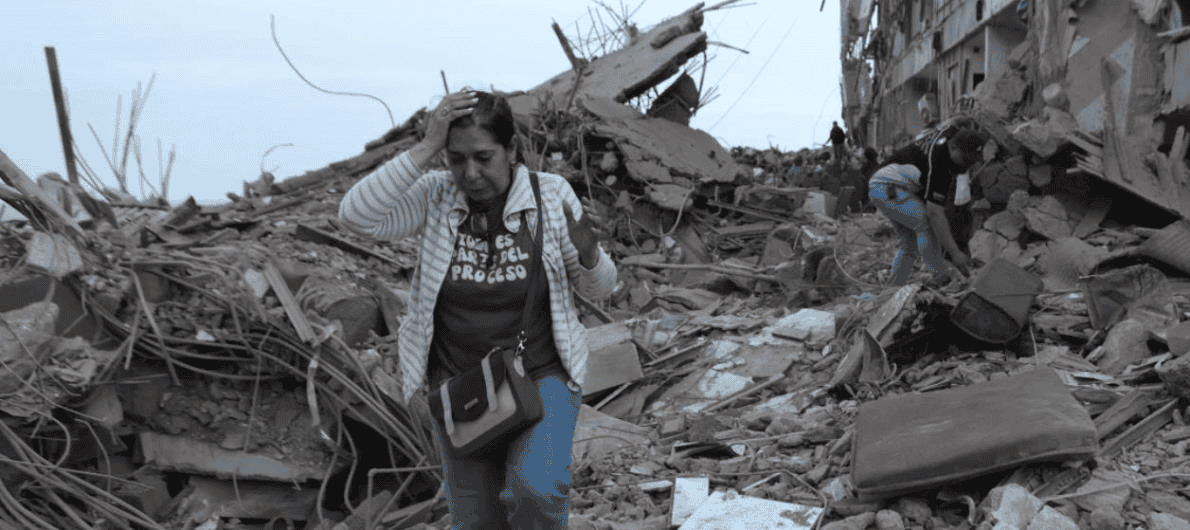 Suman 164 muertos por sismos en Venezuela