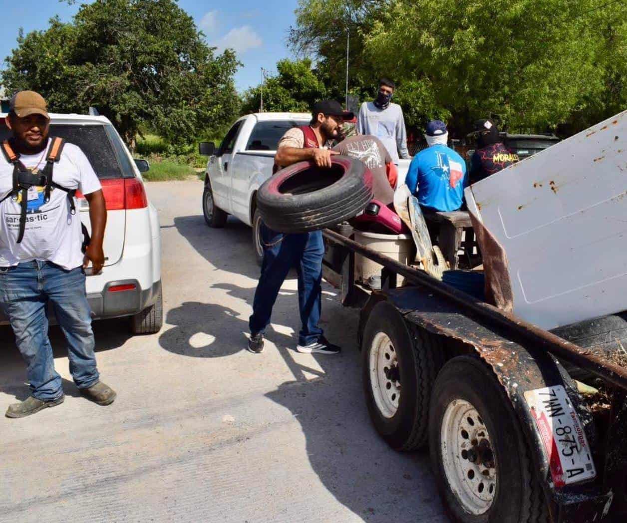Operativo de limpieza en Congregación Valadeces