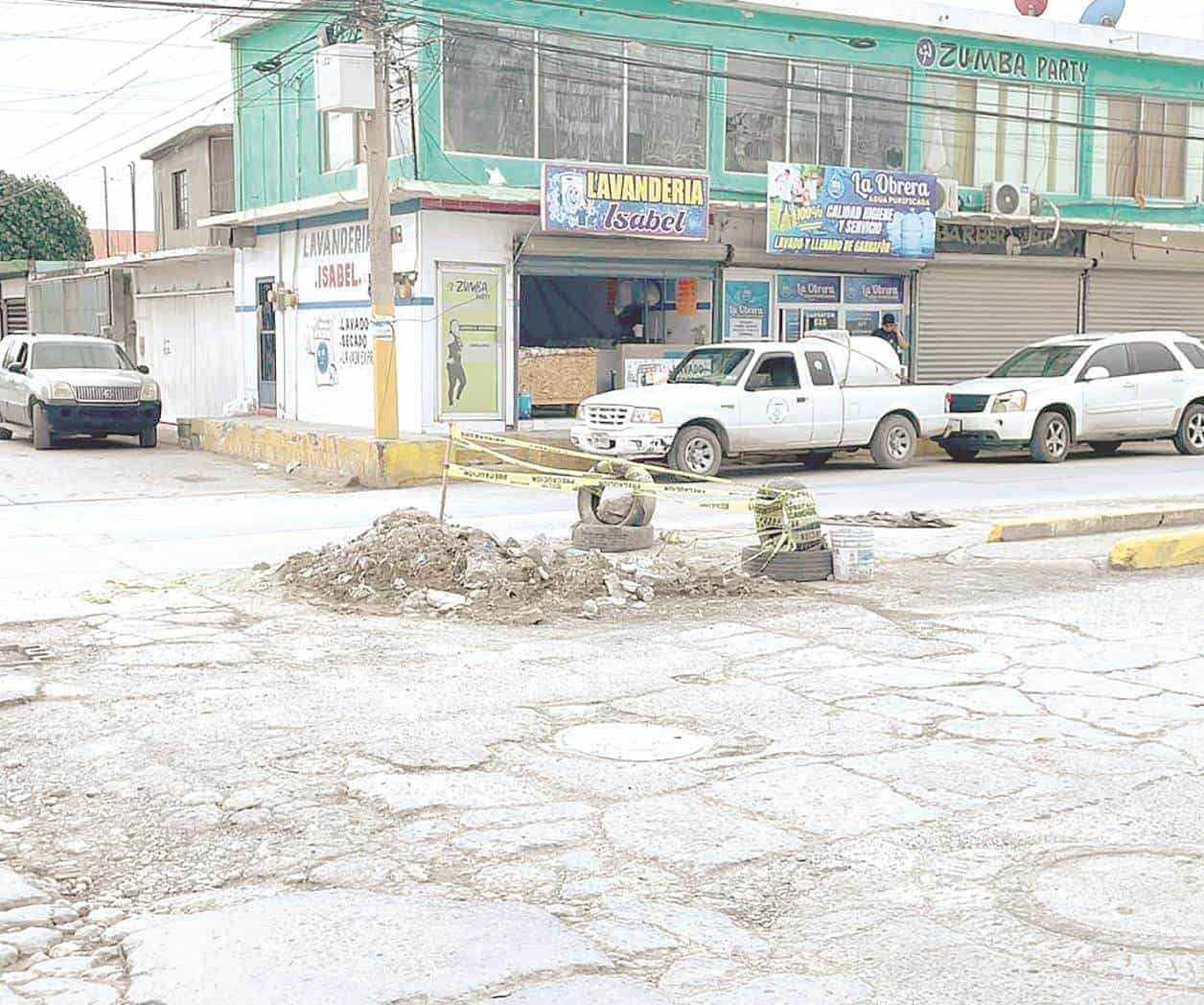 Riesgos viales por obras inconclusas