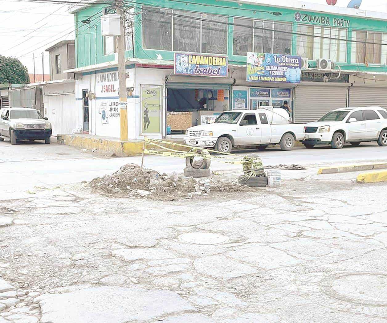 Riesgos viales por obras inconclusas