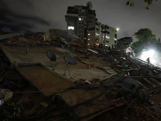 Terremotos, los muertos son 589, Delcy Rodríguez