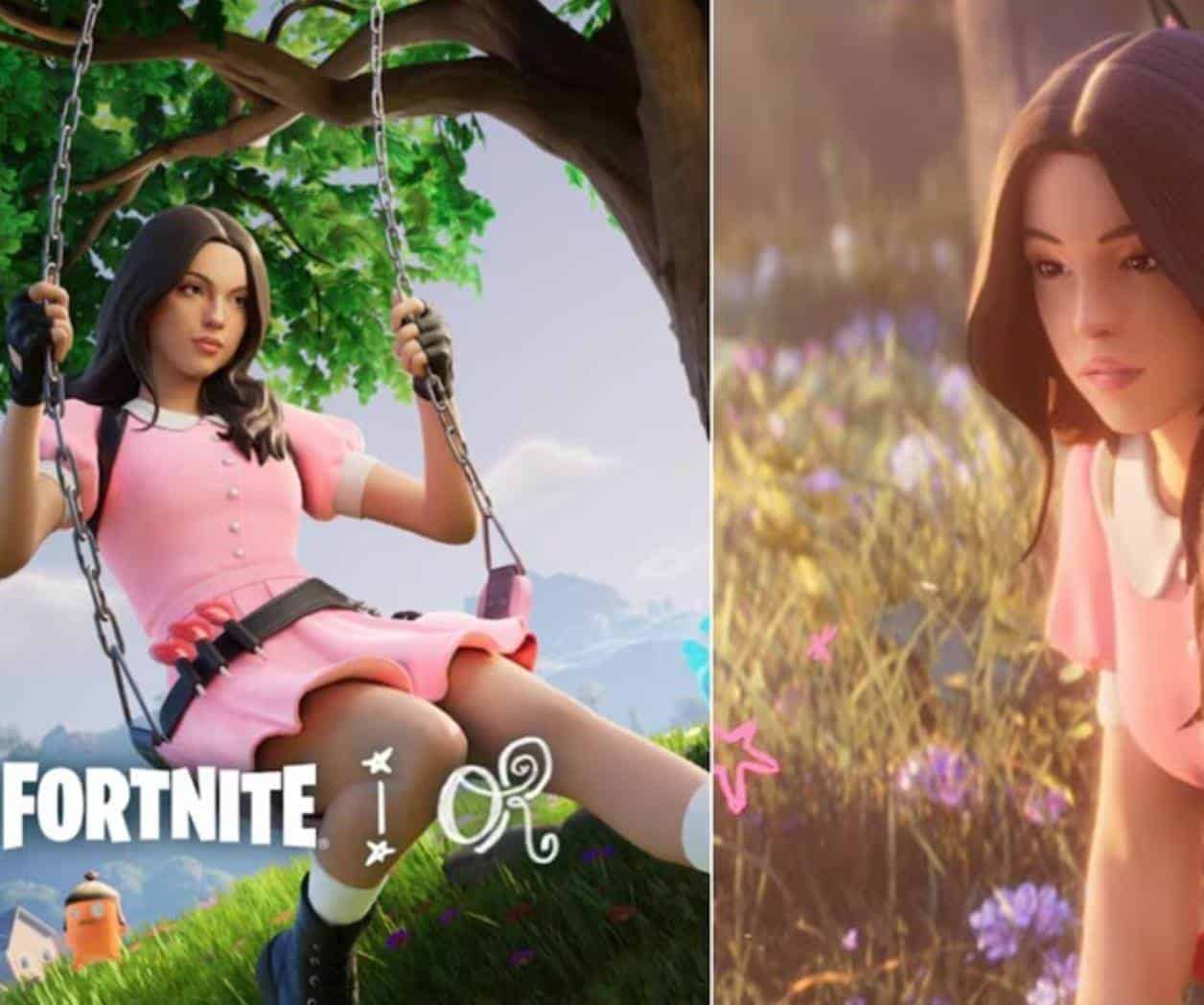 Llega Olivia Rodrigo a la Serie de Ídolos de Fortnite