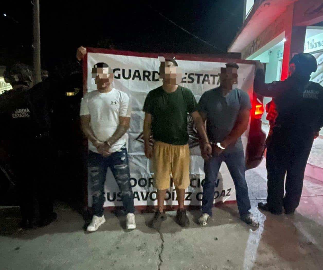 Operativo deja detenidos y aseguramientos