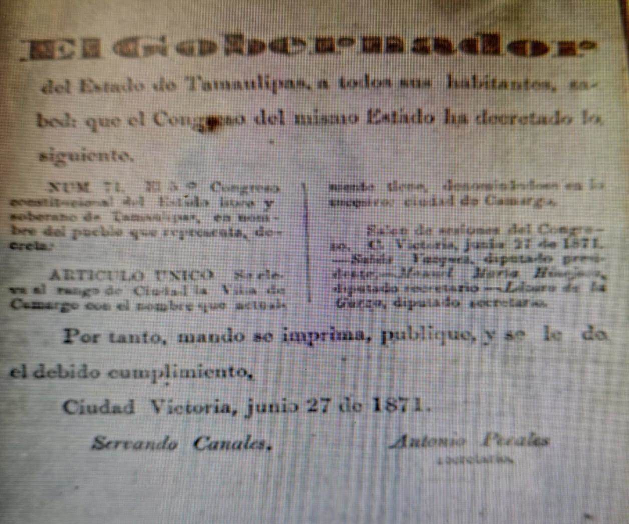 Conmemoran los 155 años de Ciudad Camargo