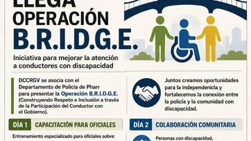 Impulsan el programa de inclusión vial en Pharr